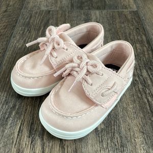 Pink Sperrys toddler size 4M